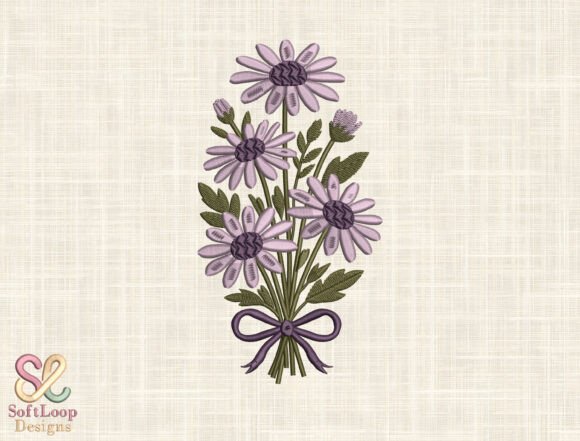 Review: Daisy Bouquet Embroidery Design